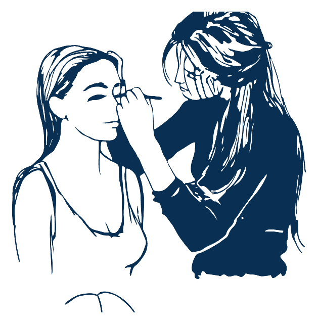 Makeup category illustration